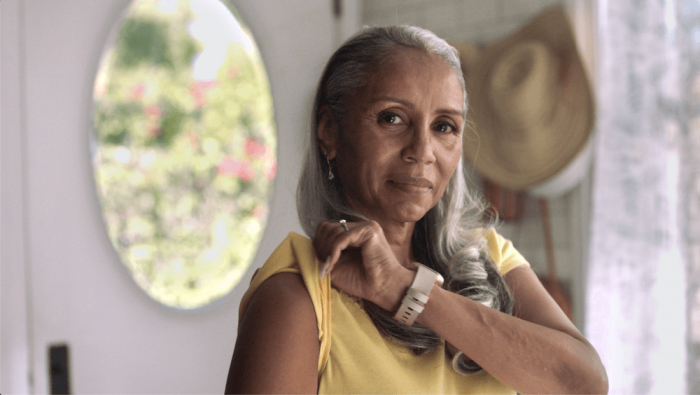 Potential participant in a vaccine clinical study to prevent COVID-19.